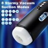 Male Masturbator, 8 Suction Modes Penis Stroker with Earphone Real Moaning, Blowjob Sex Machine for Men Pleasure