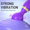 Multispeed Vibrating Rechargeable Magic Massager Wand Personal Full Body Therapy