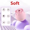 Discreet 10 Speed Personal Massage Rose Vibrator sucking Massager for Women